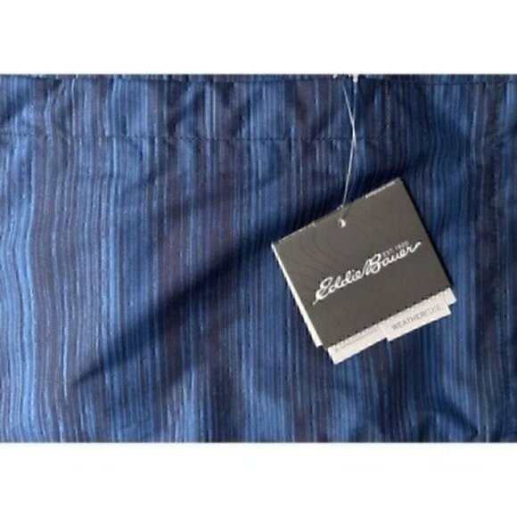 Eddie Bauer Barrier Ridge 2.0 Jacket Blue & Black Stripes Men’s TXL Waterproof - Picture 9 of 12